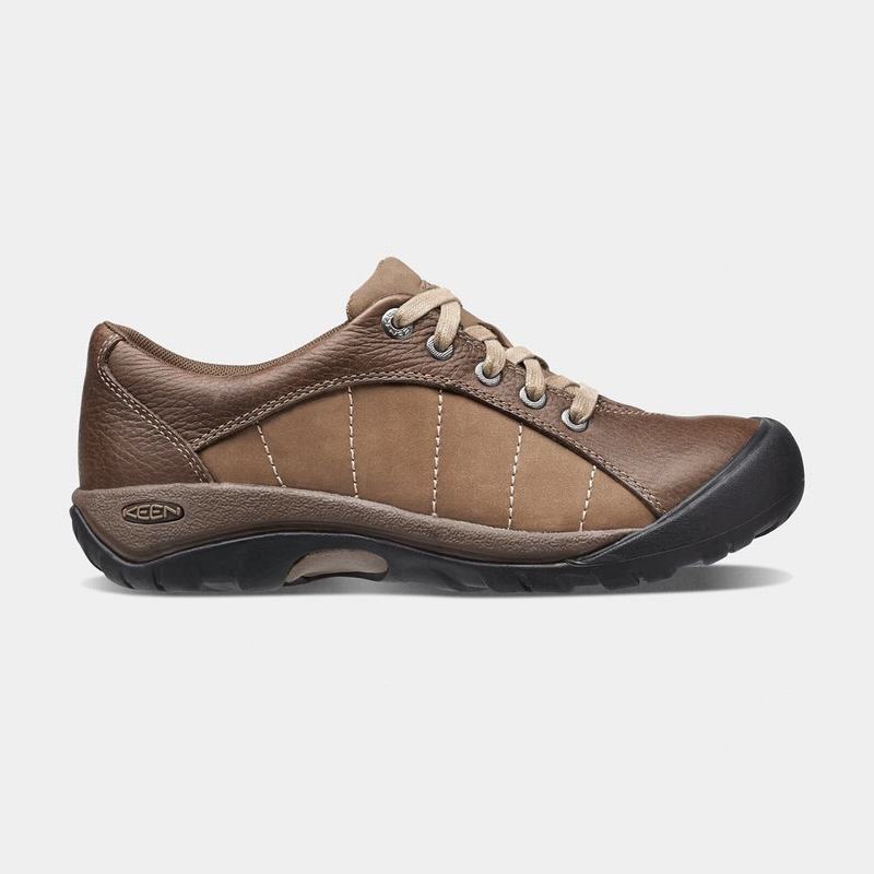 Keen Presidio Womens Casual Shoes Brown NZ (0863-GOYMD)